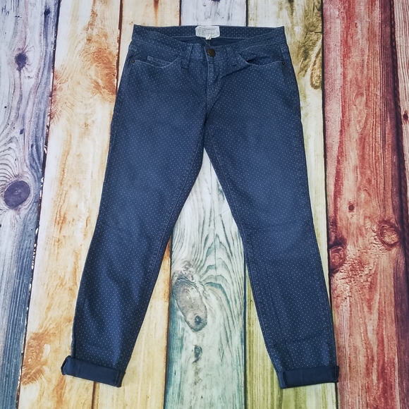 Current Elliott The Stiletto Jeans Mini Dot Print - Picture 2 of 9